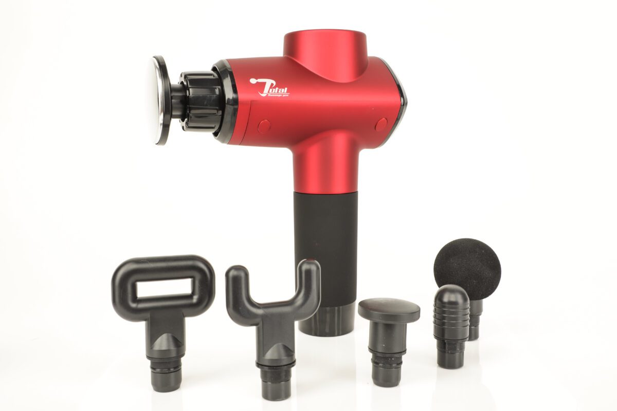Red Massage Gun Heated and Cold