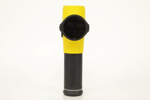 Yellow Massage Gun Rear View